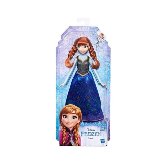 Hasbro Disney Frozen Classic Fashion Anna Doll New In Box Sealed Age 3+ - Picture 3 of 5